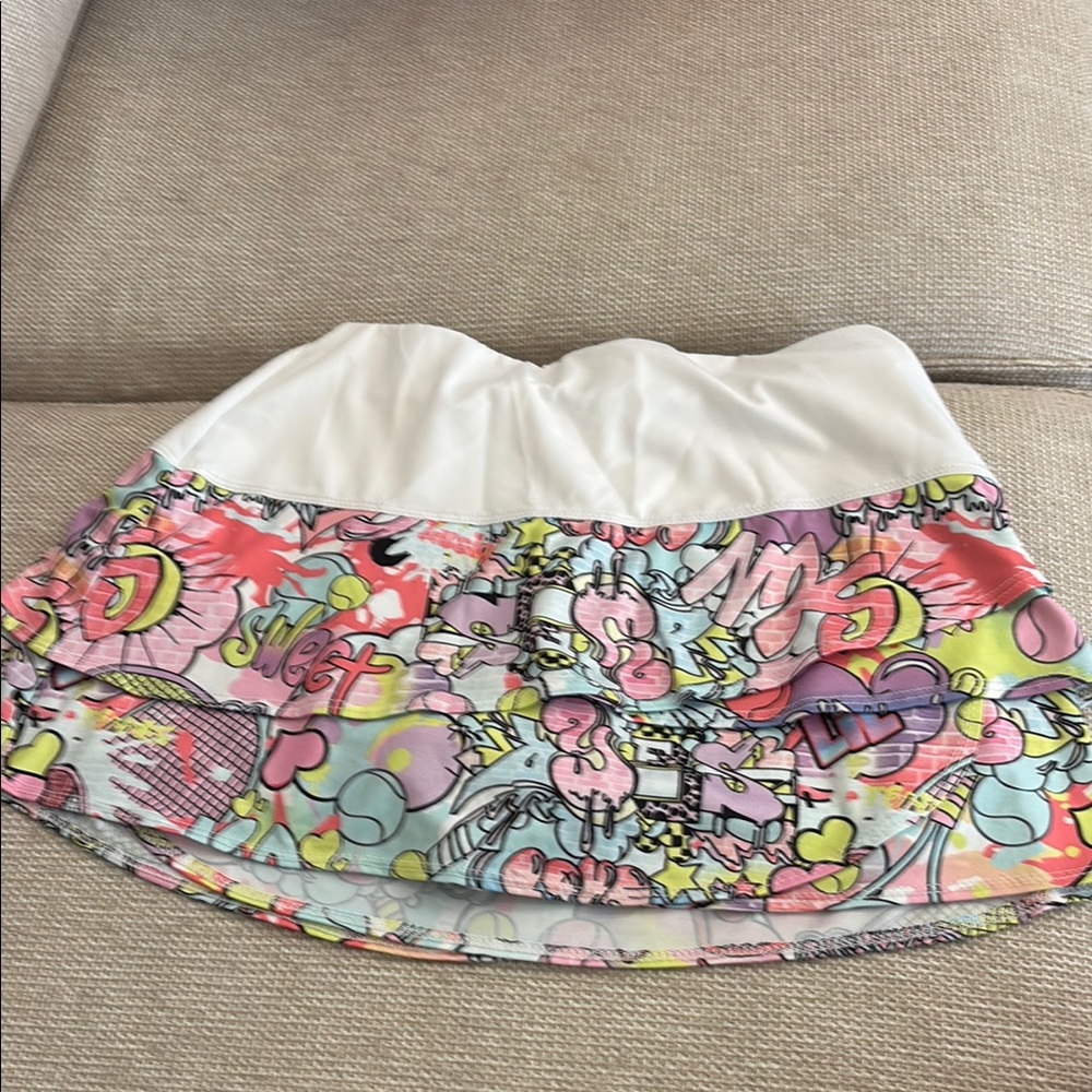 Girls Lucky in Love Tennis Skirt